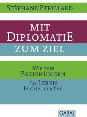 cover image of Mit Diplomatie zum Ziel